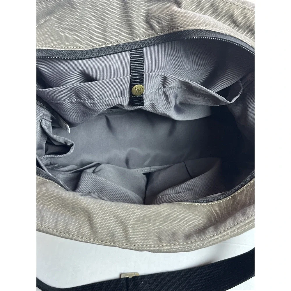 Scout‎ by Petunia Pickle Bottom Diaper Bag OS Olive Green Convertible Canvas